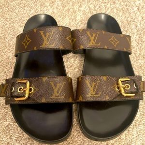 Louis Vuitton Bom Dia Sandals 38